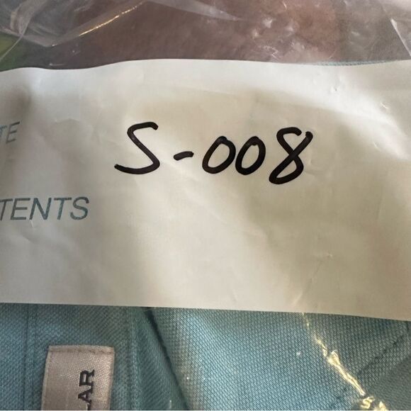 Peter Millar Pacific Blue Short Sleeve Golf Polo in Size Large - Picture 6 of 6